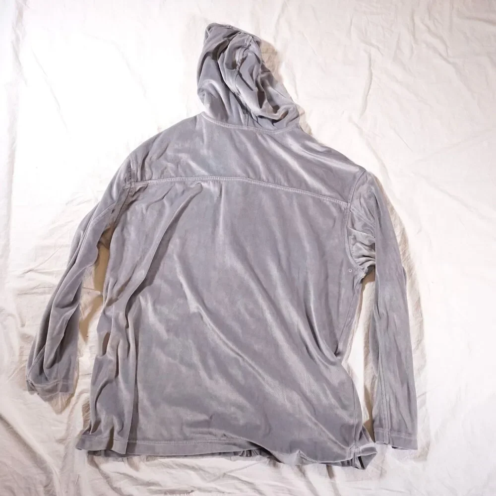 Jordan Velour Hoodie Full Zip Spellout Logo Rare Vintage See Photos XXL